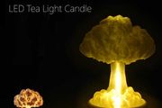 Nuclear Mushroom Cloud LED Light Candle