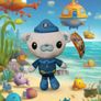Octonauts Above & Beyond Crew Plush - Captain Barnacles Soft Plush Toy Image 8