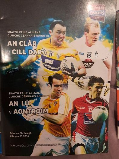 GAA Programmes X 15