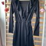 dress black H&M dress size 38(12) long sleeve wrap effect Image 7