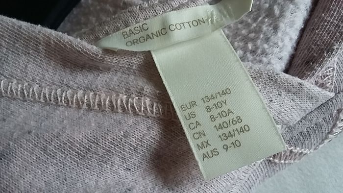 H&M Hoodie top Age 8-10