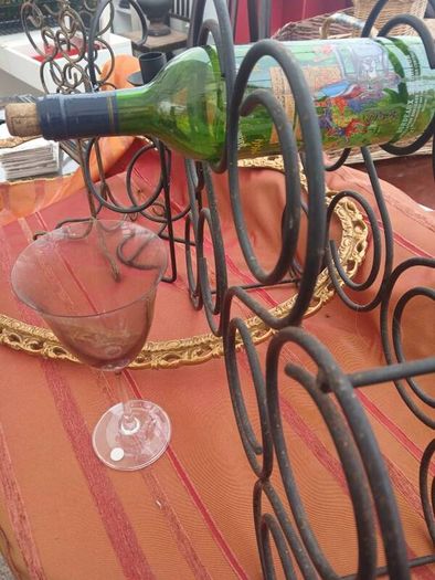 Gothic Design, Cozy Nights In/Candle Lit Supper, . Metal Wine Rack & Candle Holders,Complete Bundle