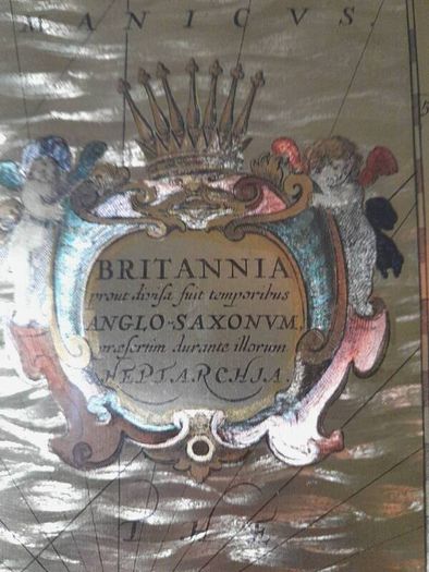 Vintage John Speed 1610 Copper  Map of Essex andJoannes Jansson Map Of The British Isles 1646