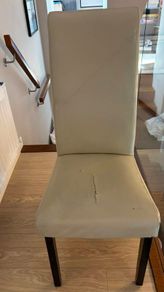 Dining chairs - set of 6 (FREE)