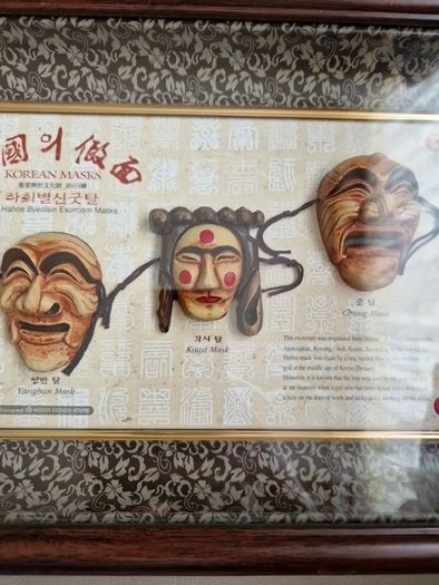 korean mask art