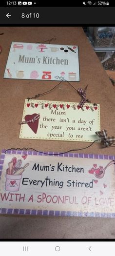 Wall wooden plaques