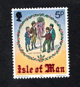 1978 Isle of Man Christmas Commemorative Stamps Mint Never Hinged (MNH)