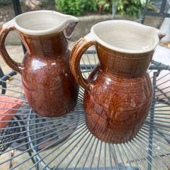 A pair of Old Cider Jugs stoneware