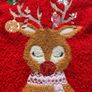 Next Girls Sequined Christmas Jumper 7 Years Image 2