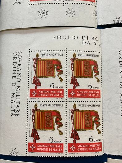 Malta 1967 stamps Full Set Block of 4 Lot