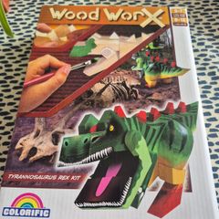 Wooden T-Rex crafting kit