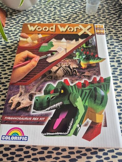Wooden T-Rex crafting kit
