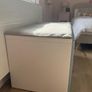 IKEA blue bench with storage Image 4