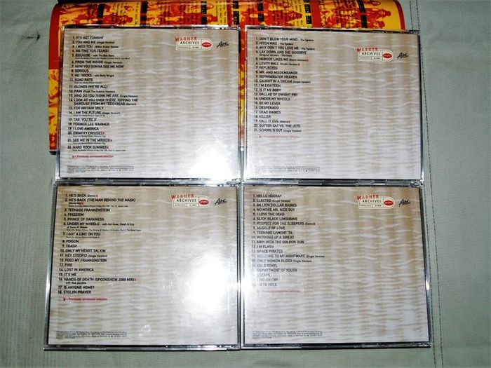 The Life and Crimes of Alice Cooper.4 CD's.N.Mint.Collectors box set