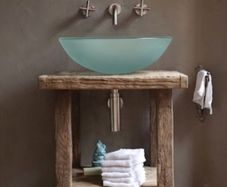 Glass sink