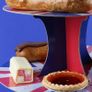 Union Jack Cake Stand - 3-Tier Cake Stand with Union Jack Flag Design - Perfect for Jubilee Street Parties and Events Image 3
