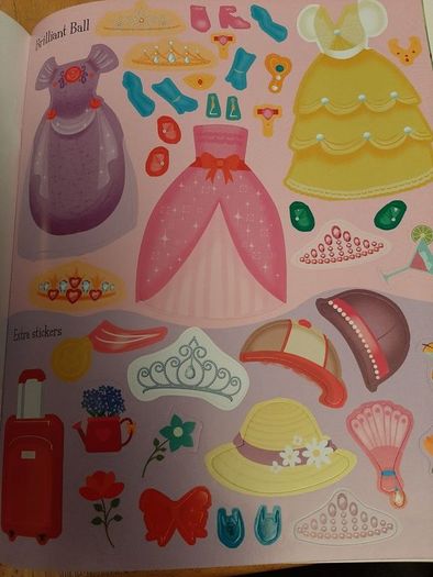 New childs hat tag attached and new sticker dress book