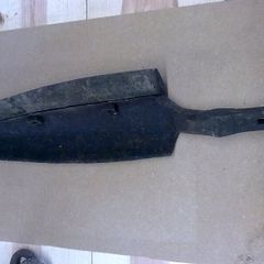 Large old reamer for boring wooden water pumps