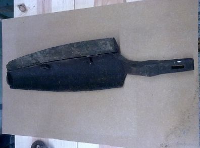 Large old reamer for boring wooden water pumps