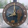 Lovely Louis Mulcahy Pottery Wall Clock handmade in Dingle Image 2