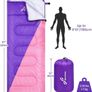 NEW SALE | Sleeping Bag Camping Sleep Bags: Sportneer Warm Sleeping Bags for Single Adults 3-4 Season Waterproof Lightweight Large Ultralight suit for Adult Man Fishing Travel Outdoor Image 2