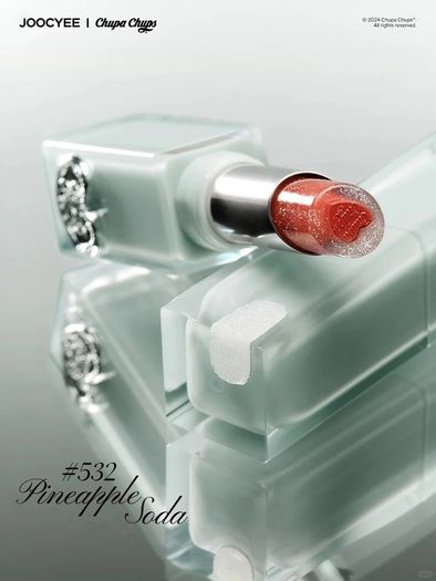 C-Beauty Joocyee x Chupa Chups Collaboration Sweetheart Series Lip Gloss in 532 Pineapple Soda