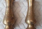 Brass Flower Holder X 2