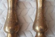 Brass Flower Holder X 2