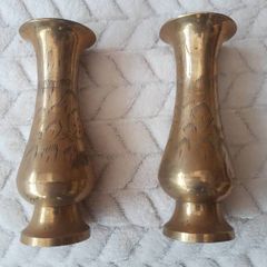 Brass Flower Holder X 2