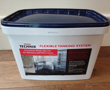 Flexible Tanking System for tiling shower area