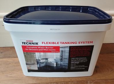 Flexible Tanking System for tiling shower area