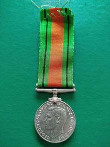 Original WWII British Defence Medal 1939-1945 - King George VI