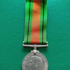 Original WWII British Defence Medal 1939-1945 - King George VI