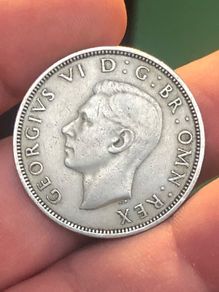 1947 Half Crown UK George VI