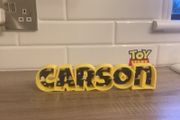 Toy Story stand - custom name