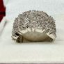 Diamond Lab-Grown Diamond Firecracker Statement Ring Image 6
