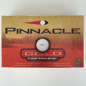 Pinnacle gold golf balls New in box
