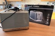 Russell Hobbs Inspire 2-Slice Toaster, Grey, 24373, with Box