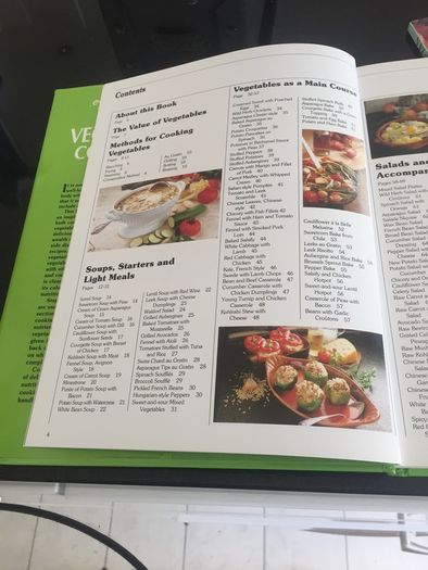 Vegetarian cookbook