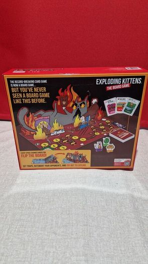 Exploding Kittens  The Board Game  Factory sealed, brand new in box