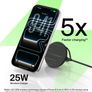 Belkin UltraCharge Magnetic Charger with Qi2 25W, Fast Wireless Charging Pad, MagSafe Compatible with Passive Cooling Technology, Kickstand for iPhone 17 Series, Pixelsnap, AirPods Pro - Black - Boxed Like New! Image 8
