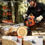 62cc Petrol Chainsaw, 20in Bar, 2-Stroke Image 2