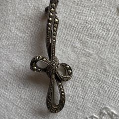 Vintage art deco marcasite brooch