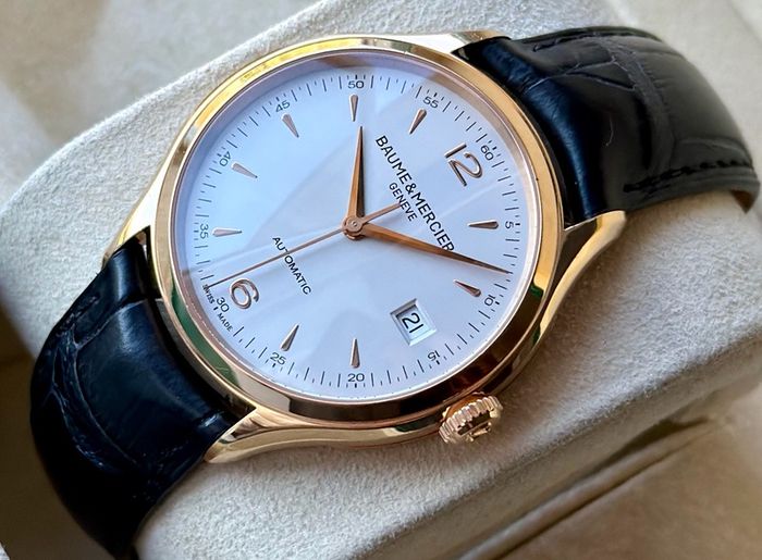 Baume & Mercier Clifton 18K Gold Watch