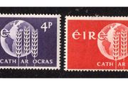 1963 Ireland Freedom From Hunger Commemorative Stamps Mint Never Hinged (MNH)