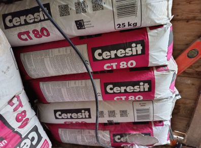 bags for exterior plaster