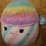 Squishmallows 30cm Bevin the Pink and Blue Cotton Candy Plush Image 8