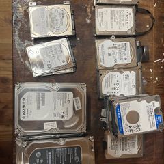 Selection of Hard drives