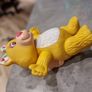 WUZZLES Butterbear Figure 80s Toy Disney Hasbro 4inch Posable Vintage Toy Bear Not MLP G1 Image 4