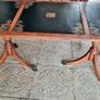 Beautiful Antique Yew Wood Coffee Table Image 2